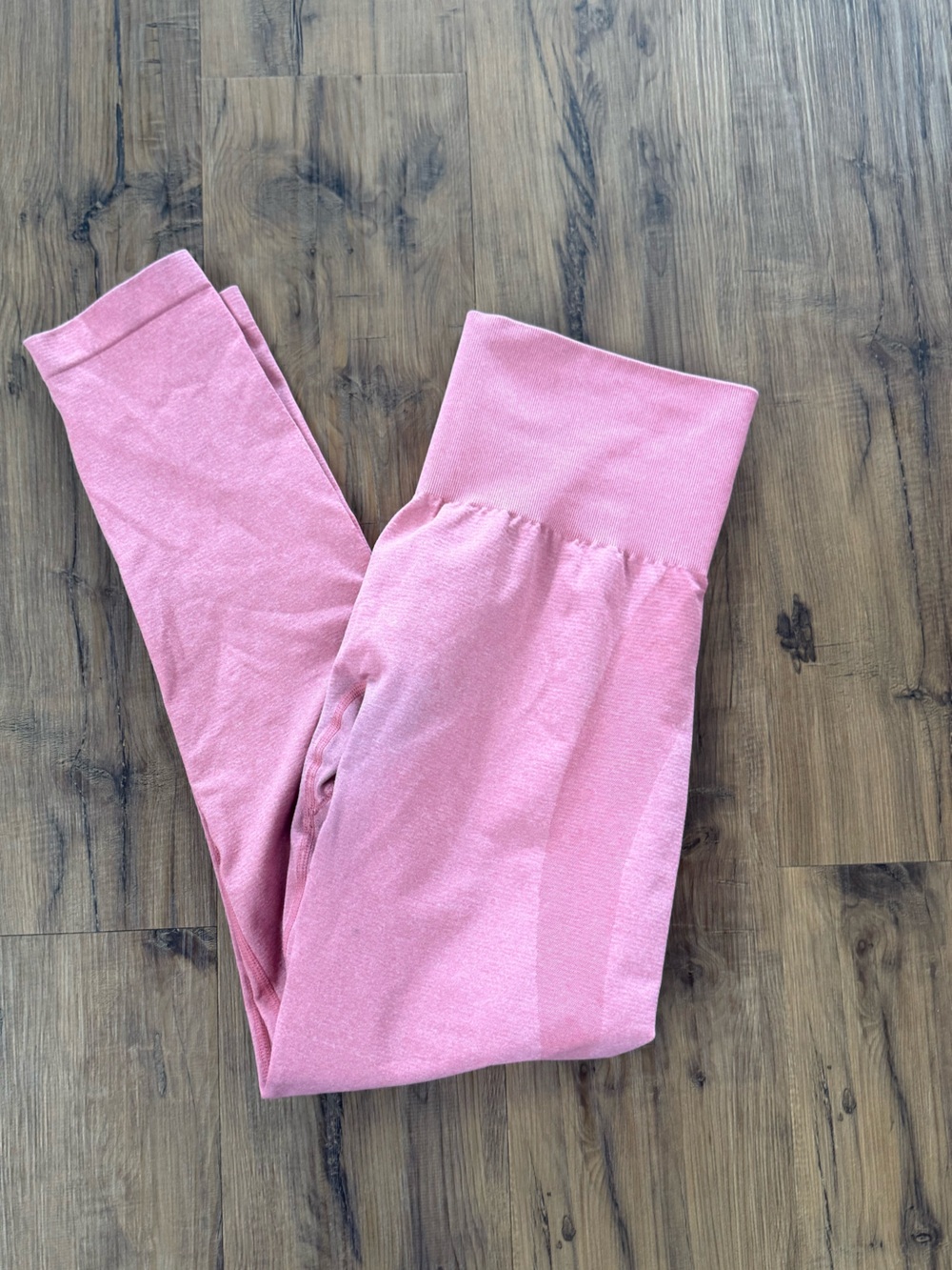 NVGTN Pink High-Waist Seamless Leggings